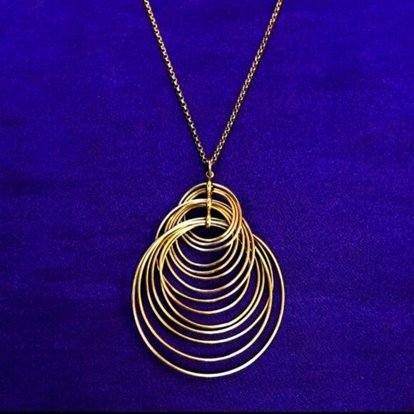 Joan Rivers Jewelry - Joan Rivers Graduated Ring Pendant 18" Chain w/3" Extender NWOT